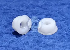 White Metric Nylon 66 Hexagon Flange Nuts
