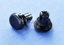 Plastic Black Nylon66 Snap Rivets, R-type rivets