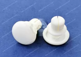 Plastic White Nylon66 Snap Rivets, R-type rivets