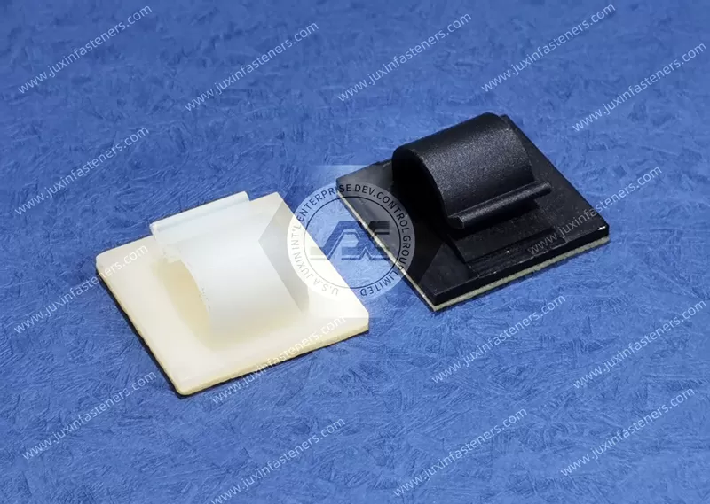 Nylon Style Clamp on Adhesive Base JX-WCL-1