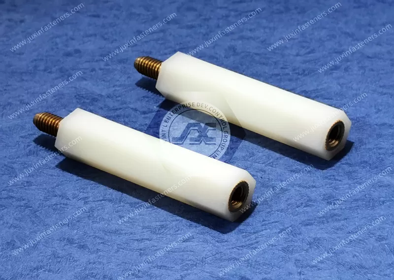 Hexagonal Spacer Male-Female Polyamide Brass Blank Metric thread