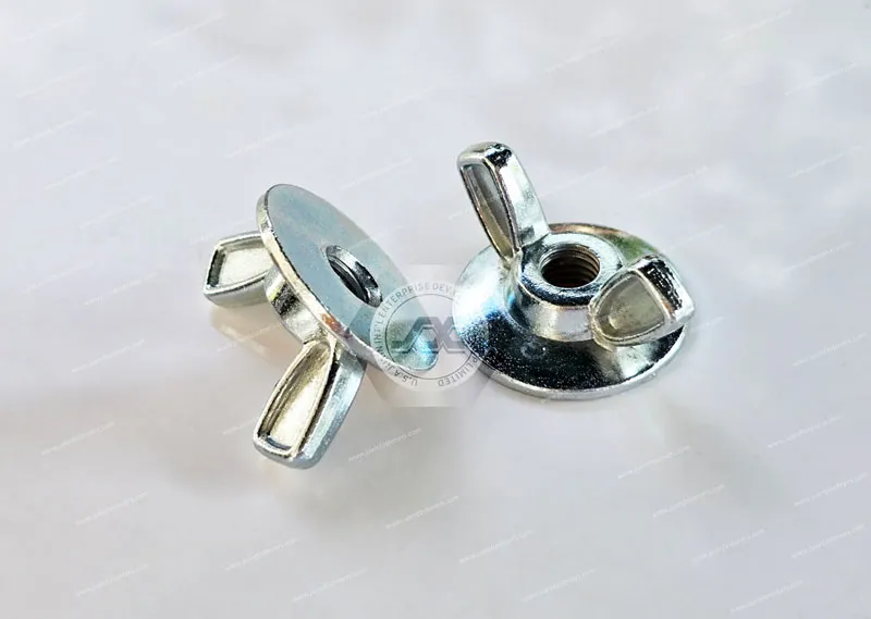 Nylon-Insert Wing Locknuts