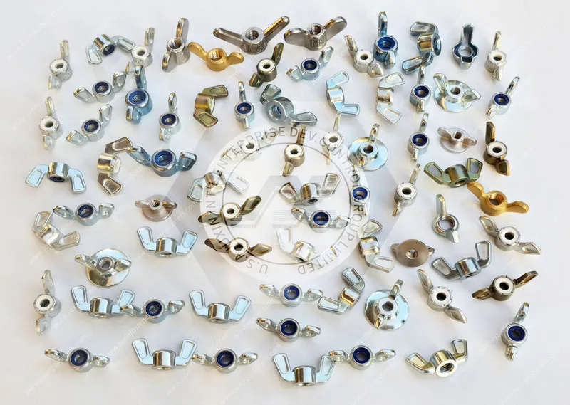 Nylon-Insert Wing Locknuts