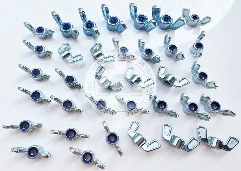 Nylon-Insert Wing Locknuts