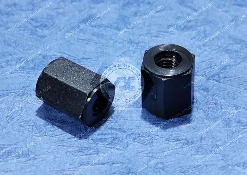 Nylon Black Hexagonal Female-Female Spacer JX-GHTS-FF-M3