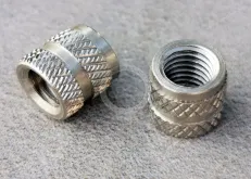 Thread Knurled Insert Nuts for Medical Device Plastic Components