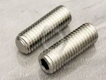 Stainless Steel Flat-Tip Set Screws | Surface Protection Fastening Solutions for Machinery & Fixtures