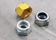 DIN985 Aluminum Nylon Self-Locking Nuts for Automotive Applications | High-Reliability Anti-Loosening Fastener Solution
