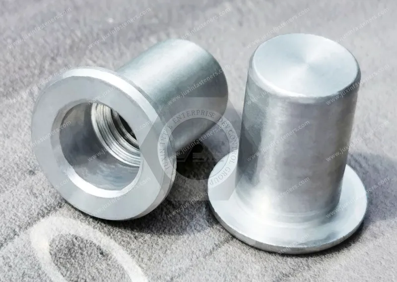 Closed-End Rivet Nuts for Battery Enclosures