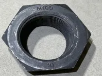 Heavy-Duty M100 Nuts & Large-Diameter Fasteners