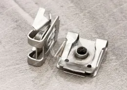 Stainless Steel Strong-Grip Clip-On Nuts