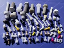 What are the characteristics of PFA threaded fittings?