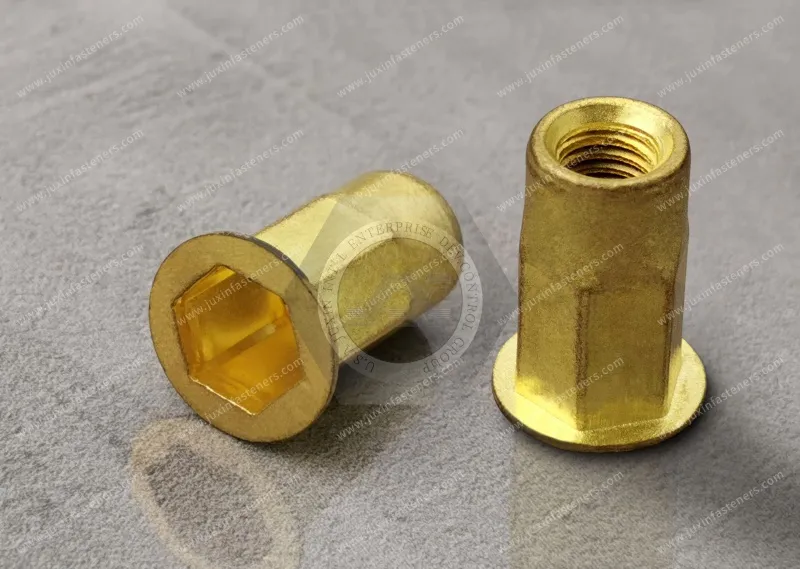 Blind Rivet Nuts for Sheet Metal Enclosures & One-Sided Assembly