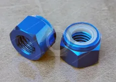 DIN 985 Nylon-Insert Lock Nuts for Industrial Equipment & HVAC Assemblies